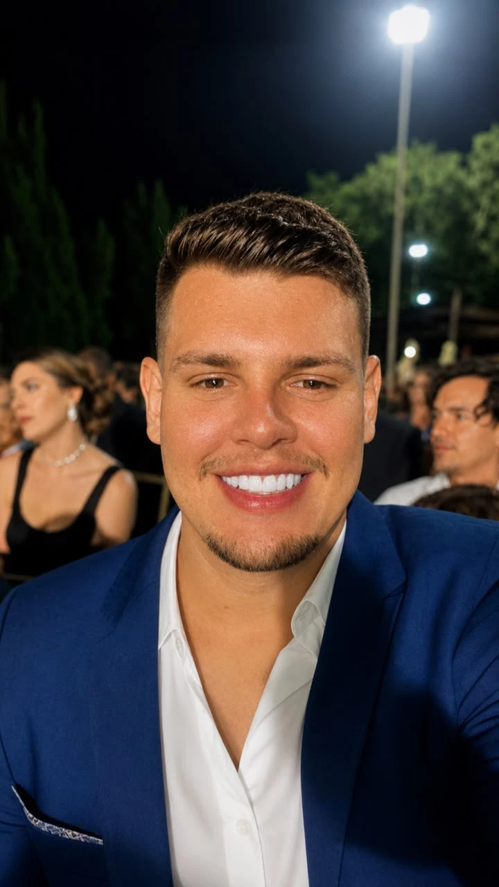 Igor Camargo, consultor imobiliário, selfie